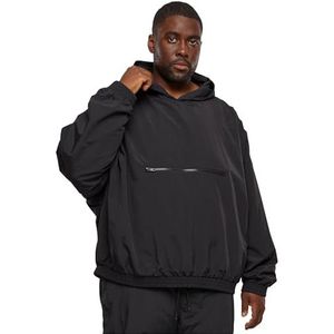 Urban Classics Herenjas uit de jaren 90, zwart.