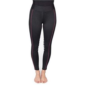 Pfiff Larissa paardrijlegging met bovendeel, zwart, 38, 102846