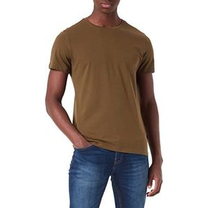 Casual Friday t-shirt mannen, 190516/donker olijf
