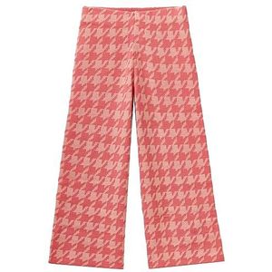 United Colors of Benetton Pantalons Filles et Filles, Tableaux rose saumon et rose 03z, 150