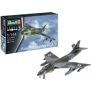 1:144 Revell 03833 Hawker Hunter FGA.9 Plane Plastic Modelbouwpakket