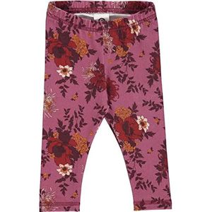 Müsli by Green Cotton Legging Bloomy pour bébé fille, Boysenberry/Fig/Berry Red, 98