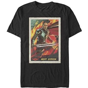 Star Wars Moff Gideon Unisex T-shirt met korte mouwen, zwart, S, SCHWARZ