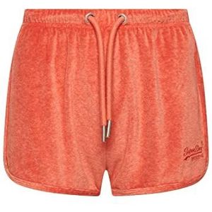 Superdry Vle Velour Racer Shorts Trainingspak voor dames, La Coral Marl