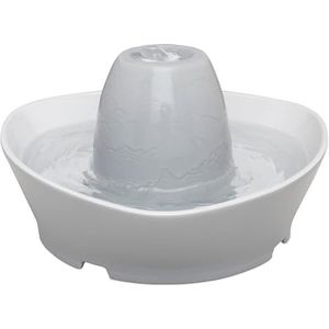 PetSafe Keramische fontein voor huisdieren, 1,8 l, ideaal voor katten en kleine honden, stil, gefilterd water, BPA-vrij, stimuleert dieren om meer te drinken