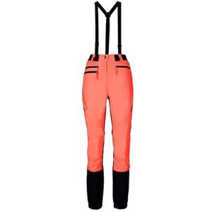 Rock Experience Noorvik Woman Pantalon de sport pour femme, 2151 Fiery Coral+0208 Caviar, M