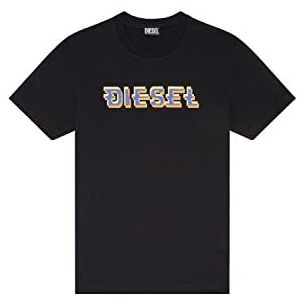 Diesel T-shirt voor heren, 9 x 0 graden