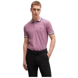 BOSS Paddy poloshirt voor heren, Lichtpaars/pastel 531