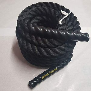 Enjoy Play Battle Rope 12 meter Crossfit materiaal, sexy, zwart