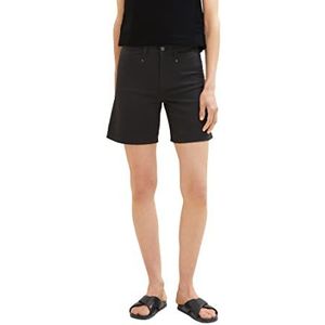 TOM TAILOR Damesbermuda 14482 - Deep Black, 28, 14482 - Deep Black