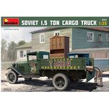 MiniArt 38013 modelbouwset Soviet 1,5 ton cargo truck