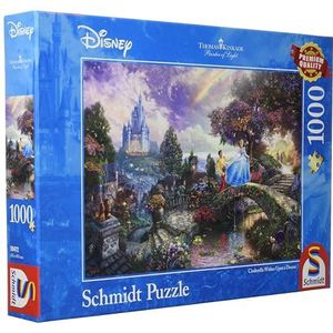 Schmidt Disney Princess - Cinderella/Assepoester Puzzel - 1000 stukjes
