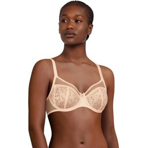 Chantelle - Dames - hoog dekkende beha met Alto beugels - optimaal draagcomfort en perfecte grip, Beige Goud