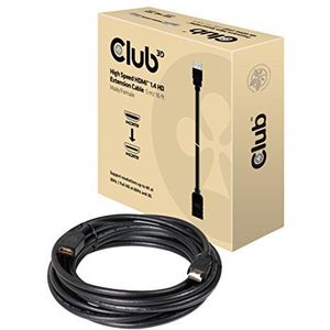 Club 3D CAC-1320 High Speed HDMI 1.4 verlengkabel 5m zwart