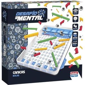 Falomir - Mentale uitdaging ringen - barrières en barrières | Logica spel en visuele beweeglijkheid | voor 1 speler (leeftijd 6+)