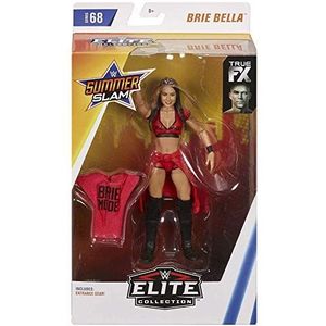 Wwe Brie Bella collectie Elite Deluxe figuur, 17 cm, realistisch gezicht en accessoires, speelgoed voor kinderen, Gcl44