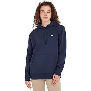 Tommy Jeans Tjm trainingspak voor heren, fleece, sweatshirt met kap, Navy Blauw