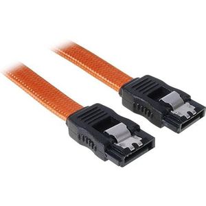 BitFenix BFA-MSC-SATA330OK-RP SATA 3 kabel, oranje/zwart