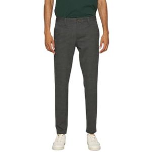 ONLY & SONS Onsmark Slim Check Pants 9887 Noos Chinobroek voor heren, Olijfgroen