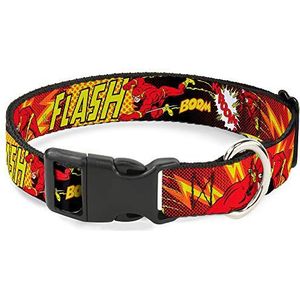 Buckle Down The Flash Boomkaboom. Kunststof clip halsband