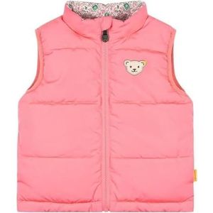 Steiff Omkeerbaar vest voor meisjes, barely roze, 116, Barely Rose
