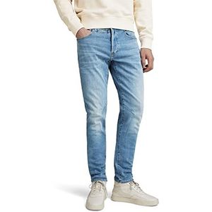 G-STAR RAW D-staq 5-pocket slim jeans heren, Blauw (Lt Indigo Aged D06761-8968-8436)