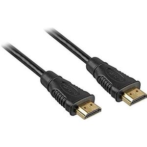 PremiumCord High-speed HDMI-kabel met Ethernet, 5 m, verguld