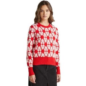 United Colors of Benetton Pull Femme, rouge, S