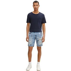 Tom Tailor Denim Heren Jeans Bermuda Shorts, 29003 - olijfgroen