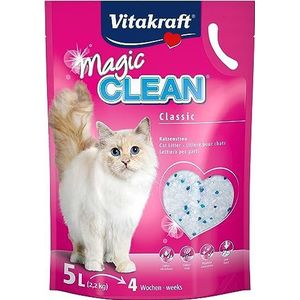 Vitakraft Magic Clean kattenbakvulling, 1 x 5 liter