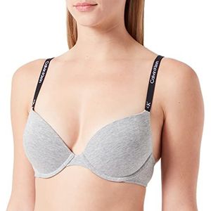 Calvin Klein Push-up damesbeha 80D grijs, grijs.