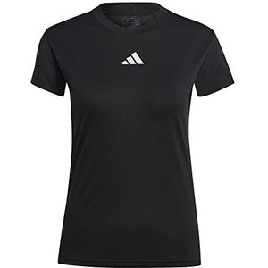 adidas T-shirt Freelift Tea pour femme (manches courtes), Noir, XXL