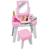 ECOIFFIER Roze Kaptafel Stoel Spiegel + Accessoires 11 St.