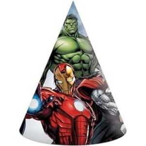 Procos - Party Avengers Infinity Stones van FSC-papier, 6 stuks, 93955