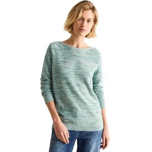 CECIL Pull chenille, Vert aventurine, XL