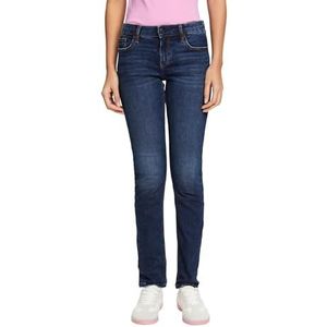 ESPRIT 993ee1b370 Damesjeans, 901/Blue Dark Wash