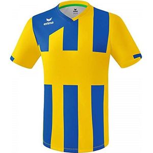 Erima Siena 3 0 Shirt Korte Mouw Geel-New Royal