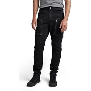 G-STAR RAW Zip Pocket 3D Skinny Cargo Pants heren, zwart.