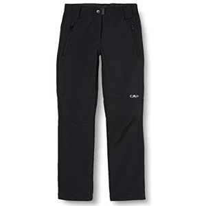 CMP - Thermische softshellbroek, broek voor meisjes en meisjes, zwart.