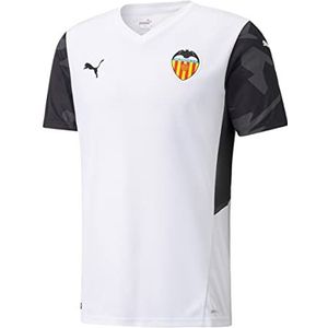 Valencia Unisex shirt seizoen 2021/22, Puma wit Puma zwart