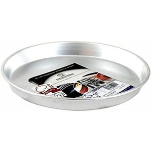 Pentole Agnelli Ligne Bakkerij en Pizza Cakevorm van aluminium met zoom (H 3 cm), zilver, 36 cm
