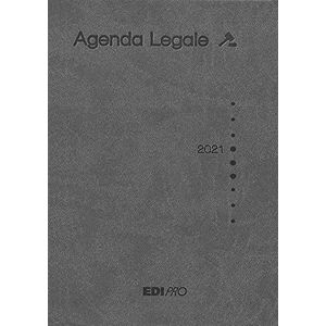 Edipro F.TO Annual Legal, 12 x 17 cm, dagplanner, grijs