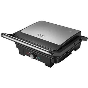 Adler AD 3051 Contactgrill - Tafelgrill - Zwart