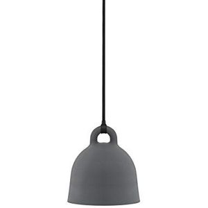 Norman Copenhagen Bell Hanglamp, aluminium, 22 cm, grijs