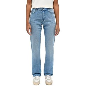 MUSTANG Crosby Relaxed Straight damesjeans, Blauw