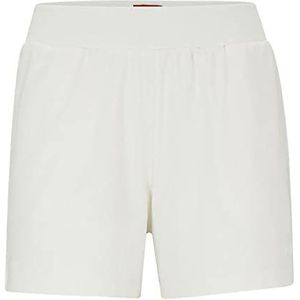 HUGO Shuffle Short Loungewear pour femme, Blanc opale., XS