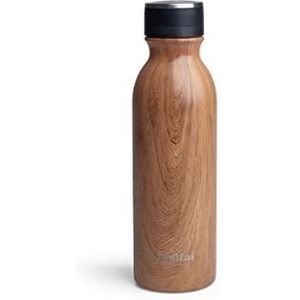 Bohtal thermosfles, hout, 600 ml