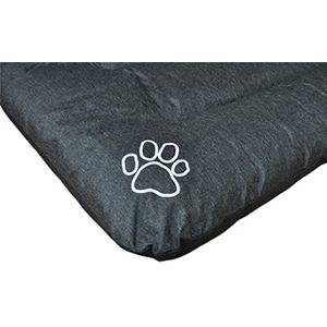 Hobbydog R3 ecogra3 hondenbed, milieuvriendelijk, comfortabel, voor honden, matras voor honden, kussens, 115 x 80 cm, XXL, grijs