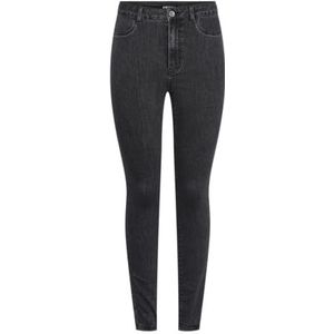 PIECES Jeggings pour femme, Dark Grey Denim, XS / 30L