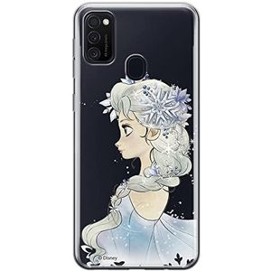ERT GROUP Origineel en gelicentieerd Disney ELSA 010 hoesje perfect aangepast aan de vorm van de mobiele telefoon, gedeeltelijk transparant
